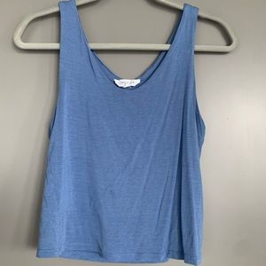 Never worn blue tank top